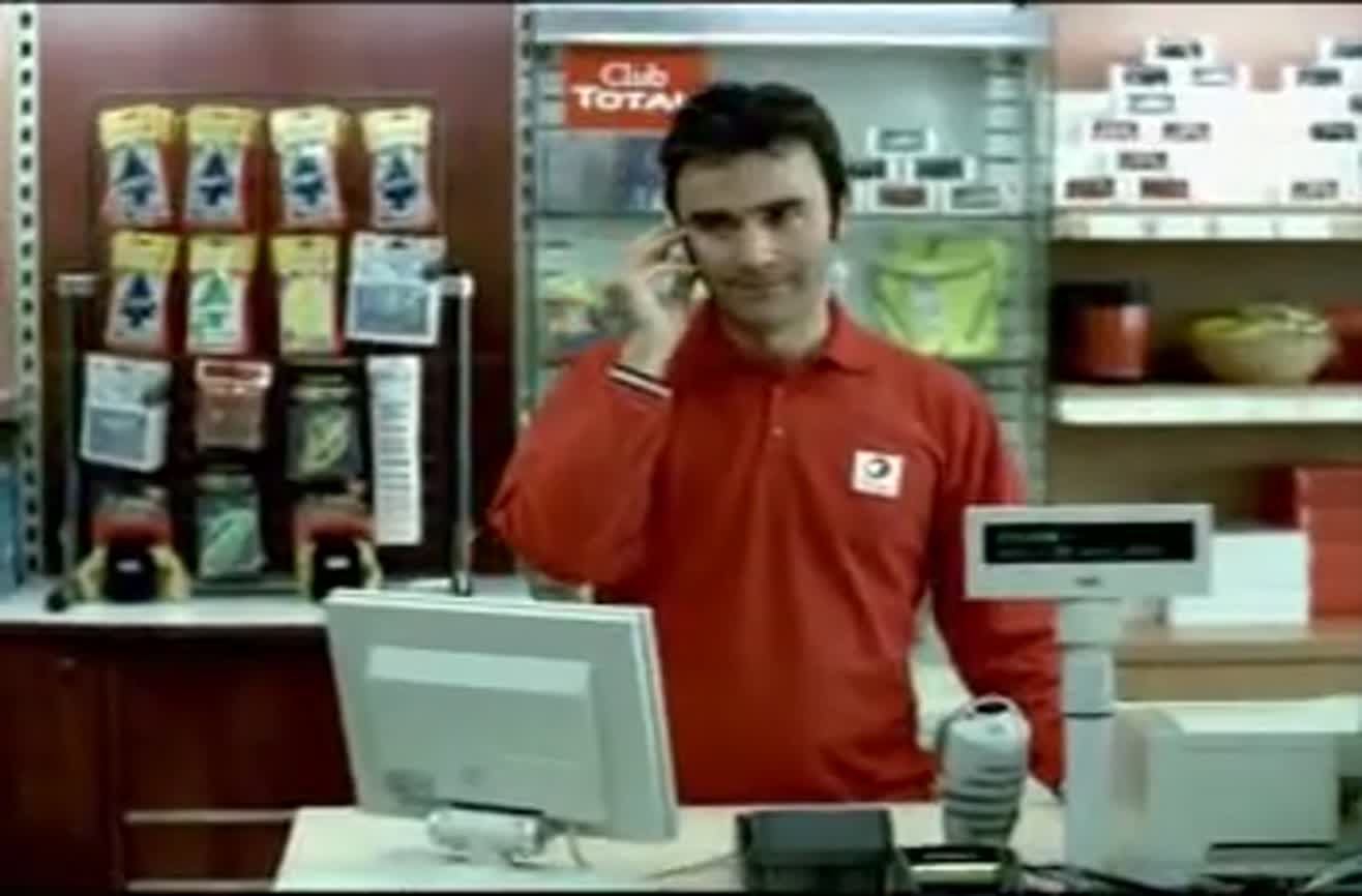 Good guy gas station employee.