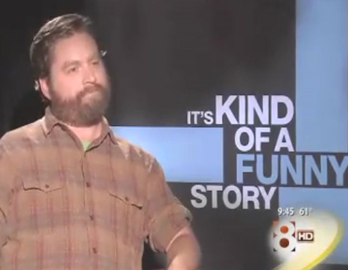 Zach Galifianakis gets beat at his own game and it results in a