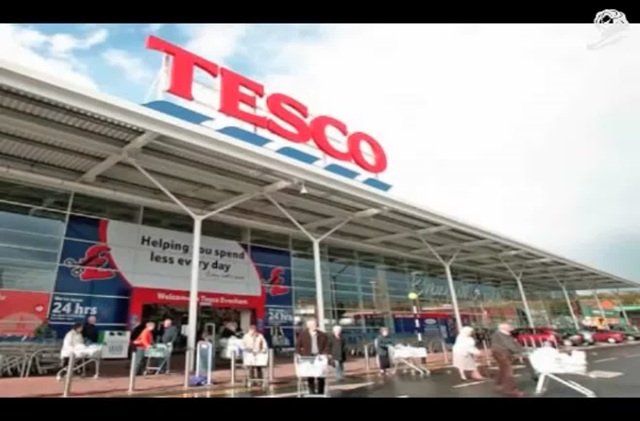 Korean grocery store uses clever marketing campaign.