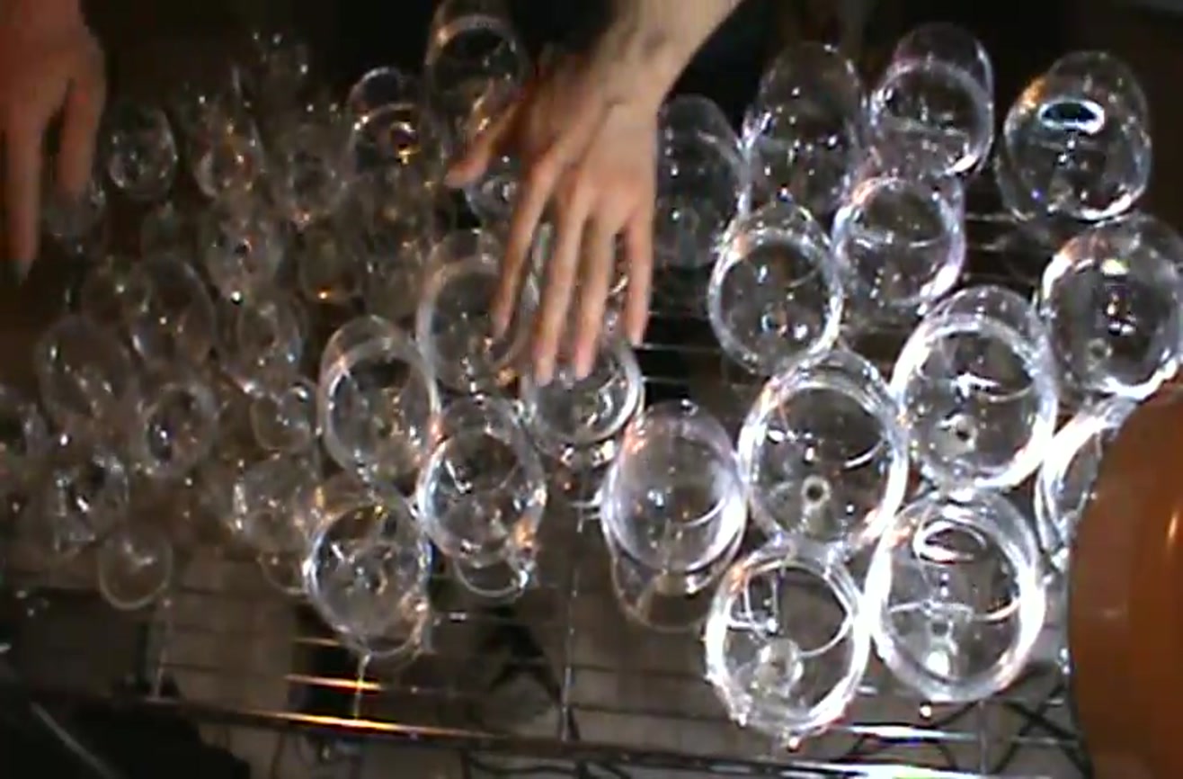 "Harry Potter" theme played on glass harp.