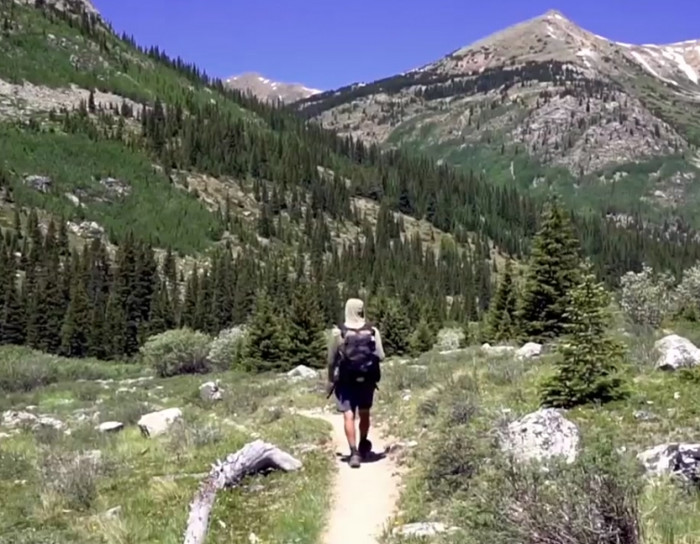 Guy hikes 3,100 mile Continental Divide Trail from Mexico to Canada and