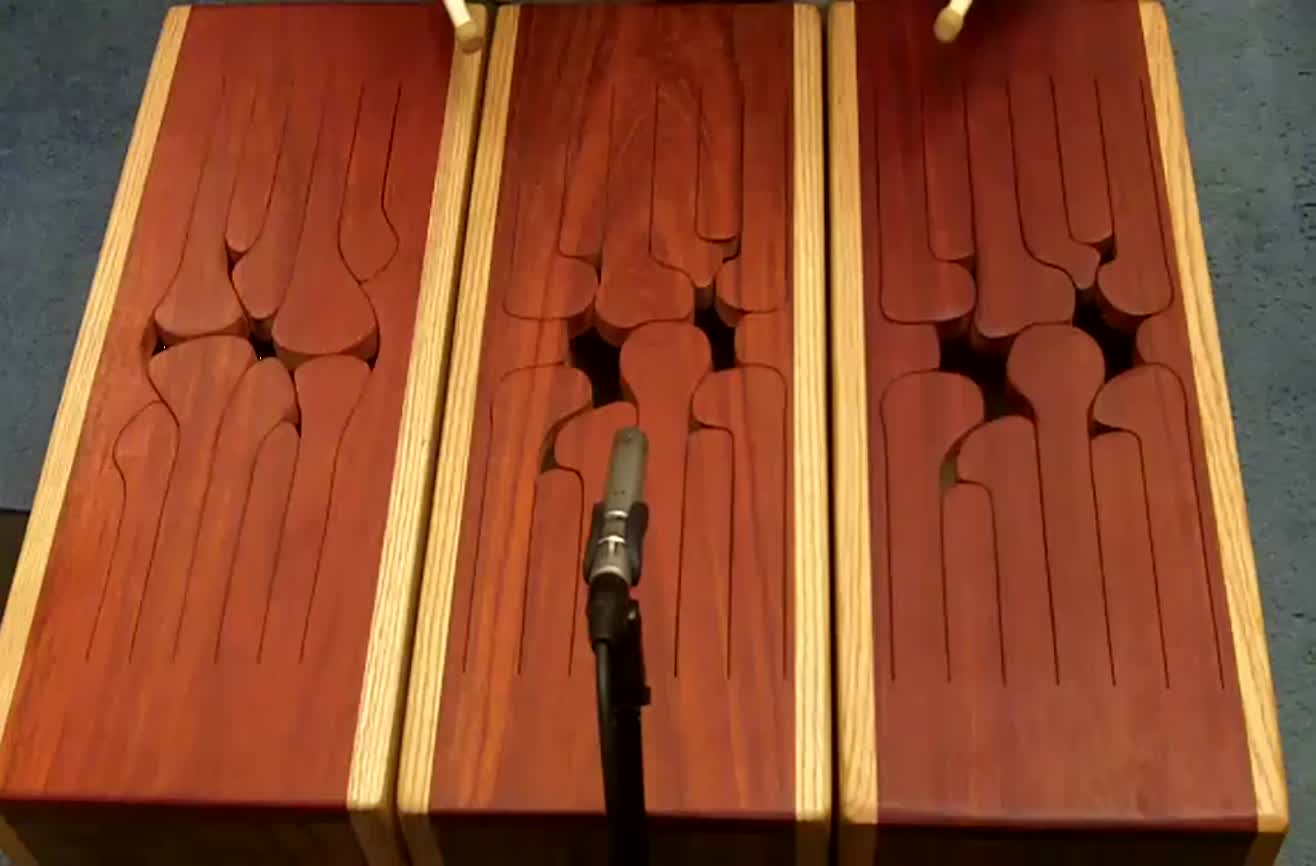 Tongue drums The most soothing sound you'll hear today.