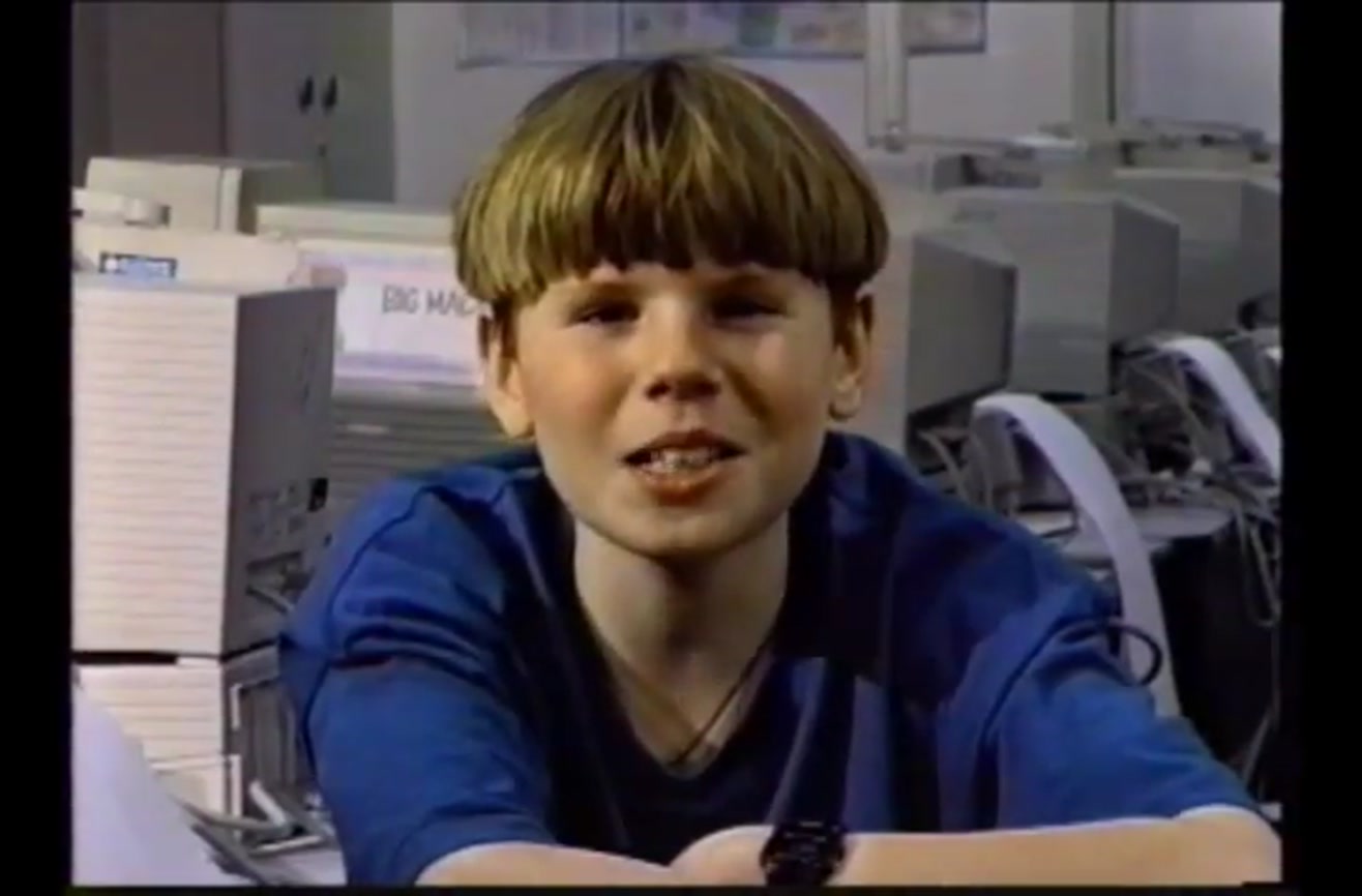 Fifth graders from 1995 perfectly predicted what the internet would be