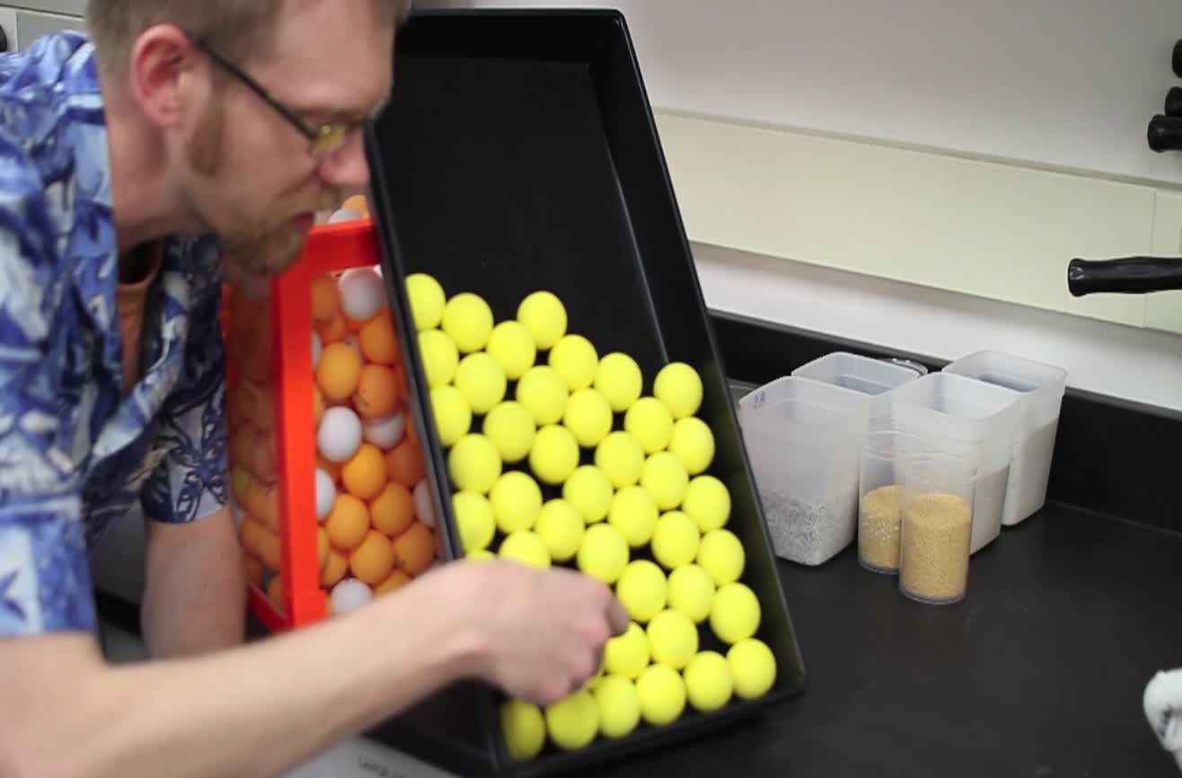 The difference between wet and dry quicksand.