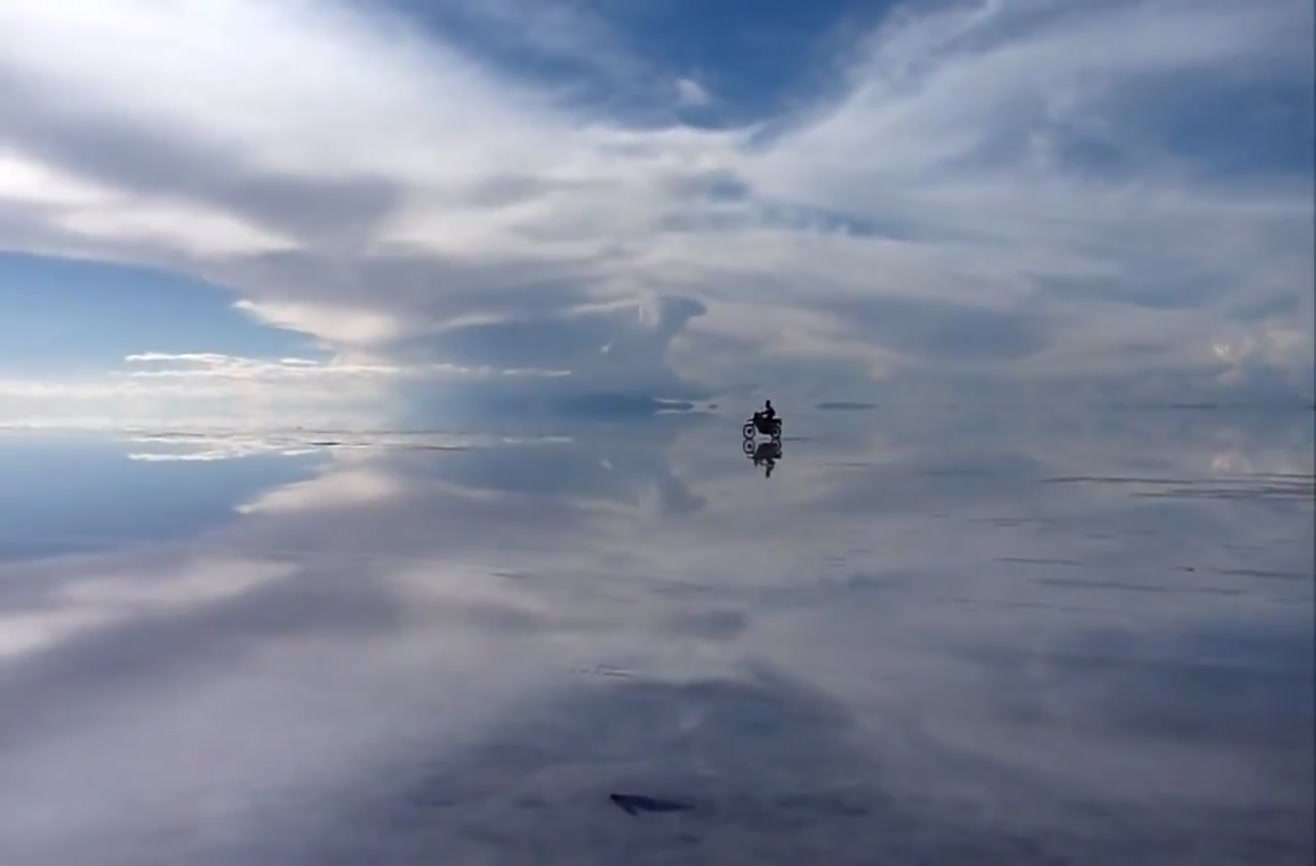 The largest mirror surface on the