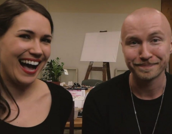 What happens when two ventriloquists meet.