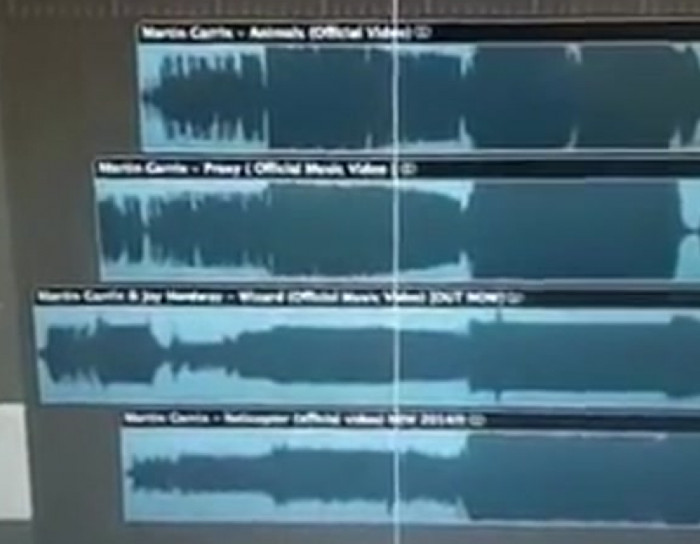 Here's what happens when you play four EDM songs at the same time.