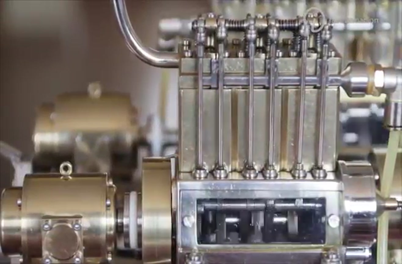 The man behind the world's smallest V12 engine.