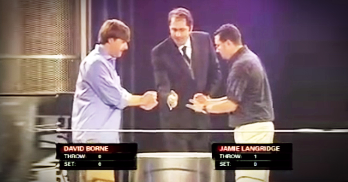 ESPN once aired a rock-paper-scissors tournament and it was just as ...
