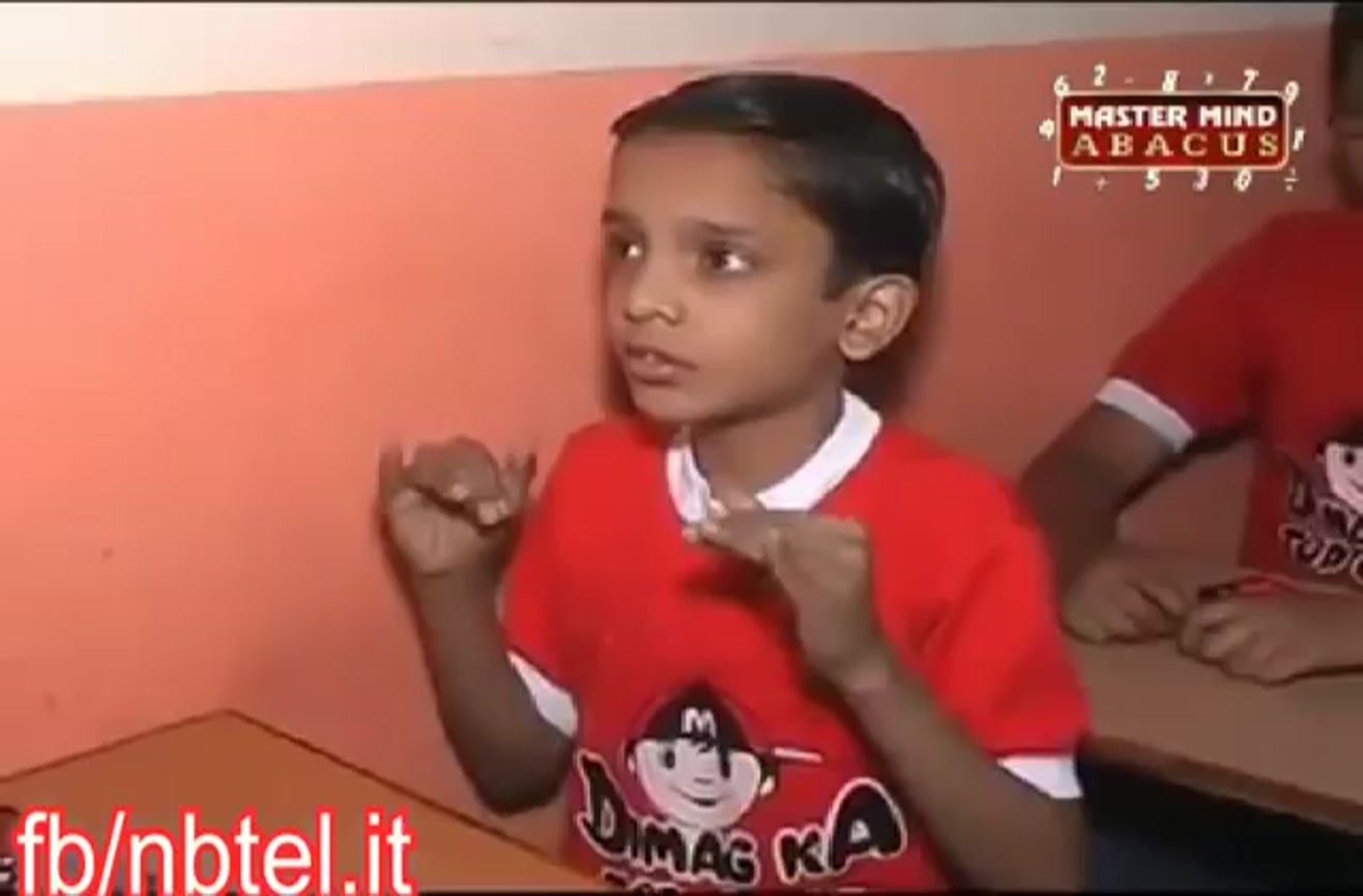 A simple math technique turned these Indian kids into human calculators.