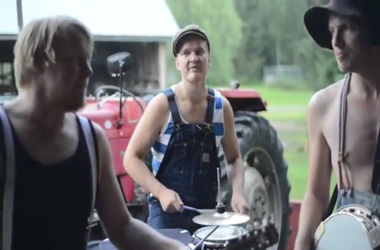 This band's cover of "Thunderstruck" is like nothing you've heard before.