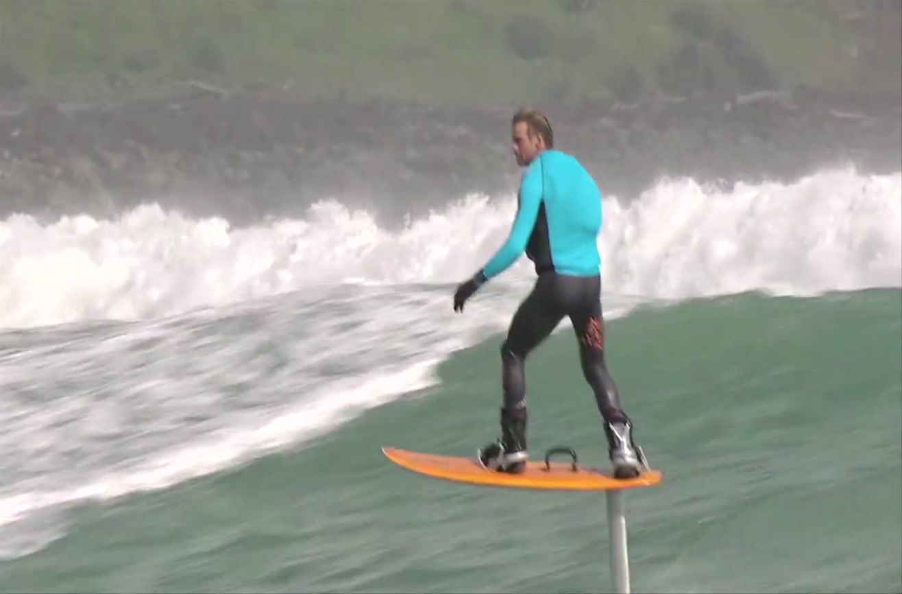 Foil boarding is the coolest sport you've never heard of.