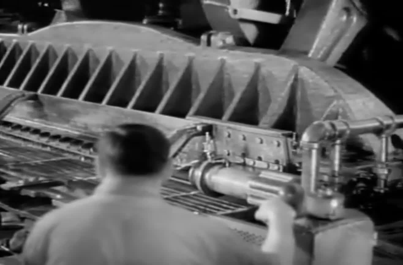 Fascinating 1936 Footage Of A Car Assembly Line 