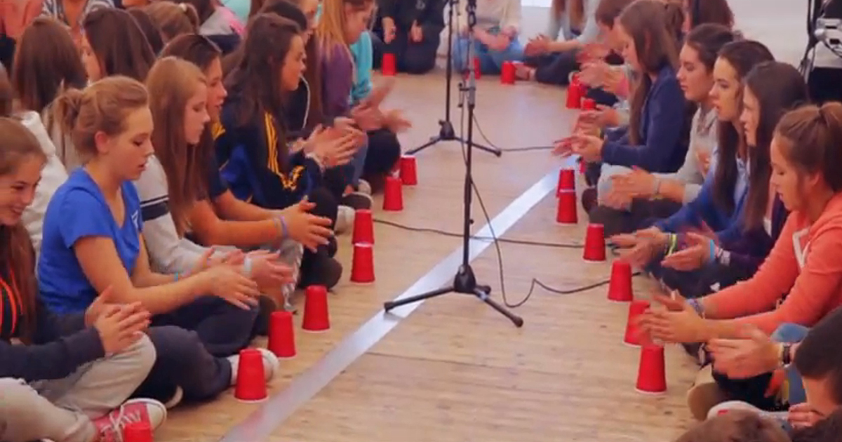 Irish version of the "Cups" song.