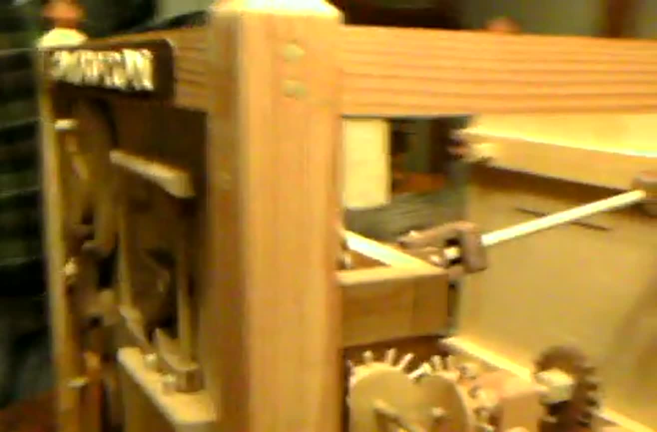 Convolution: Ken's woodworking project.
