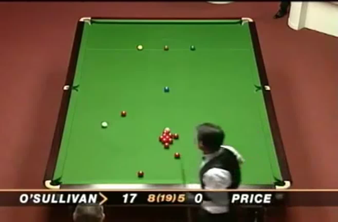 The greatest game of snooker ever played.