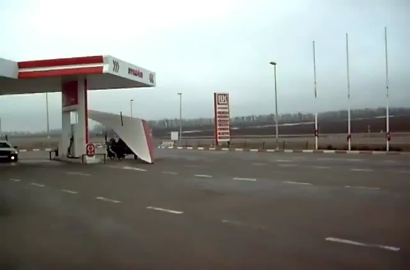 Meanwhile at a Russian gas station...