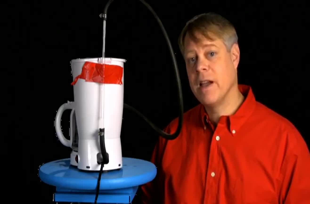 Coffee Maker Pumping water with no moving parts.