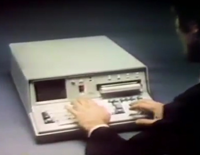 Can you believe this ad for the first "portable" computer?