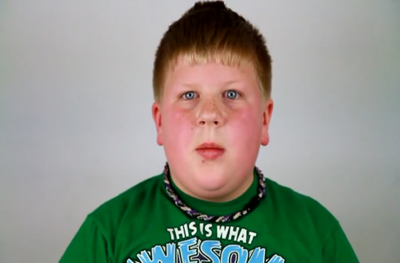 11yearold gets some big news and his reaction is wonderful.