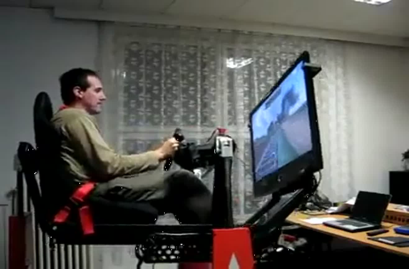 Formula One simulator.