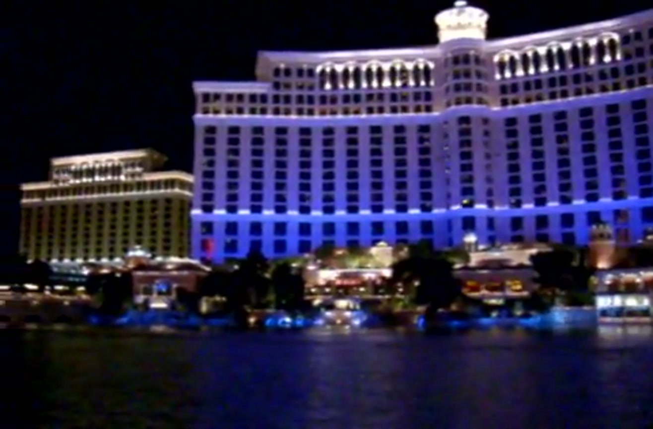 Fountains of Bellagio "Time to Say Goodbye".