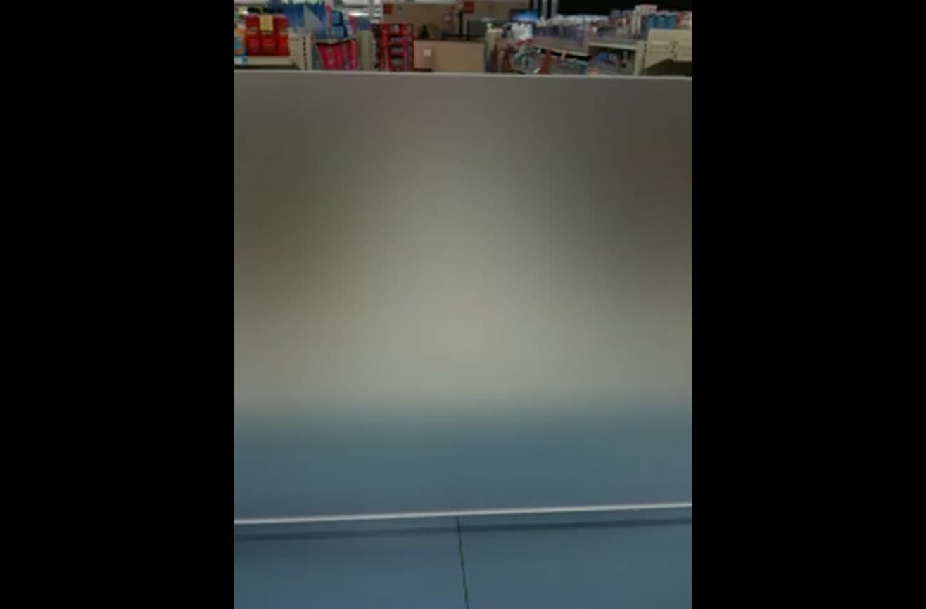 Scotch tape makes frosted glass transparent.