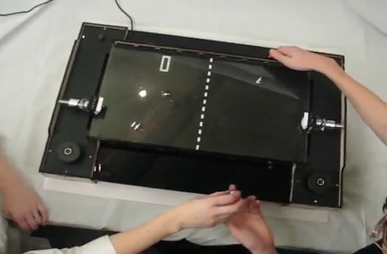 New Invention 3D table pong.