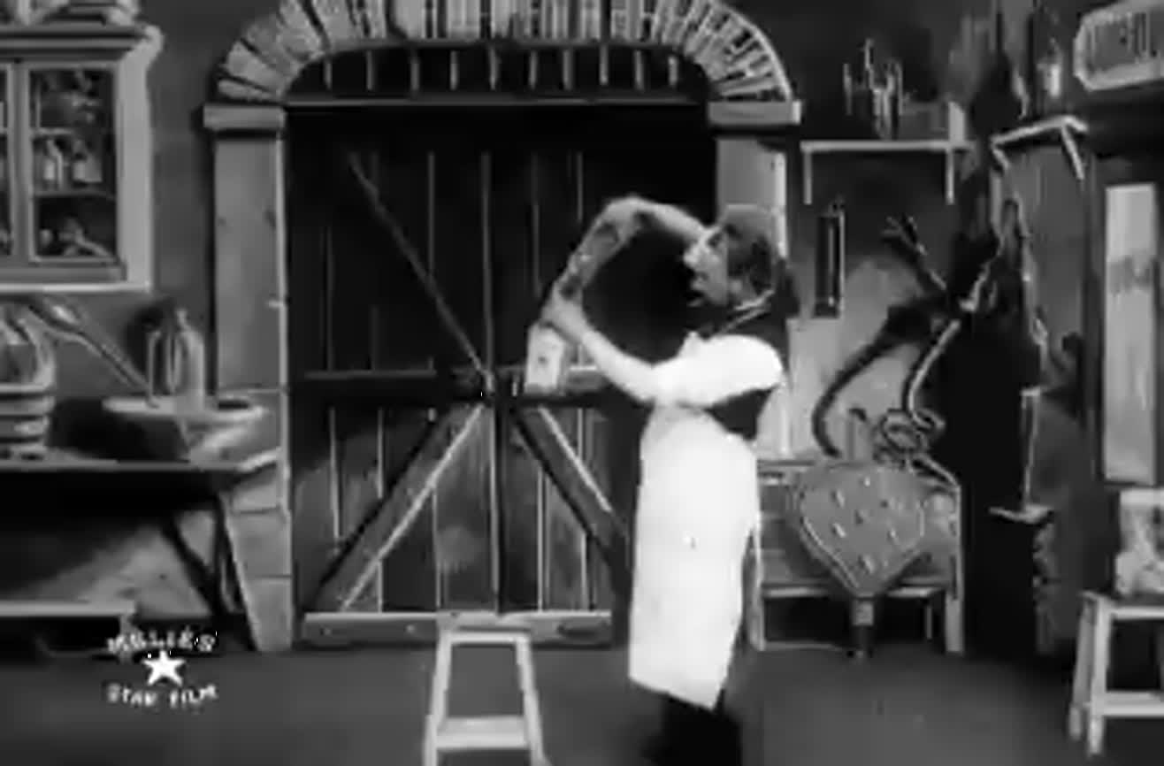 1896 Earliest special effects in film.