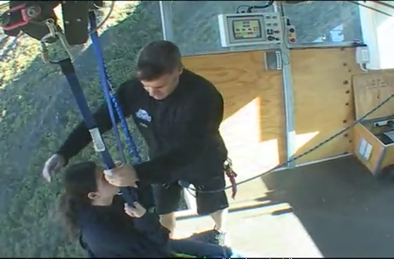 World's highest swing.