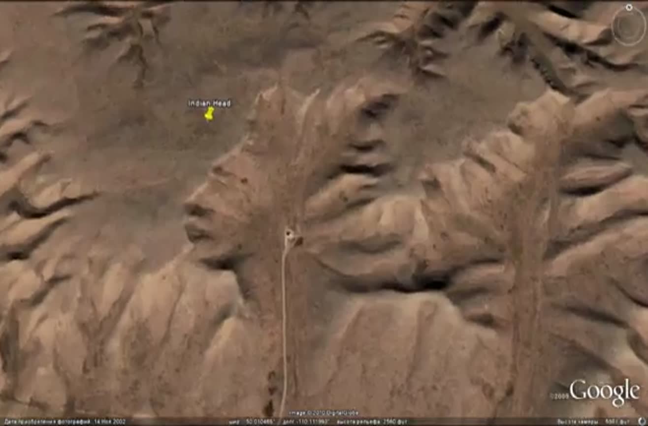 Amazing and unusual places found with Google Earth.