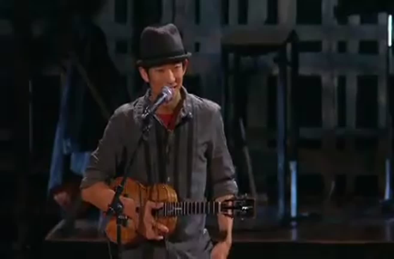 Jake Shimabukuro plays "Bohemian Rhapsody" on a tiny Hawaiian ukulele.