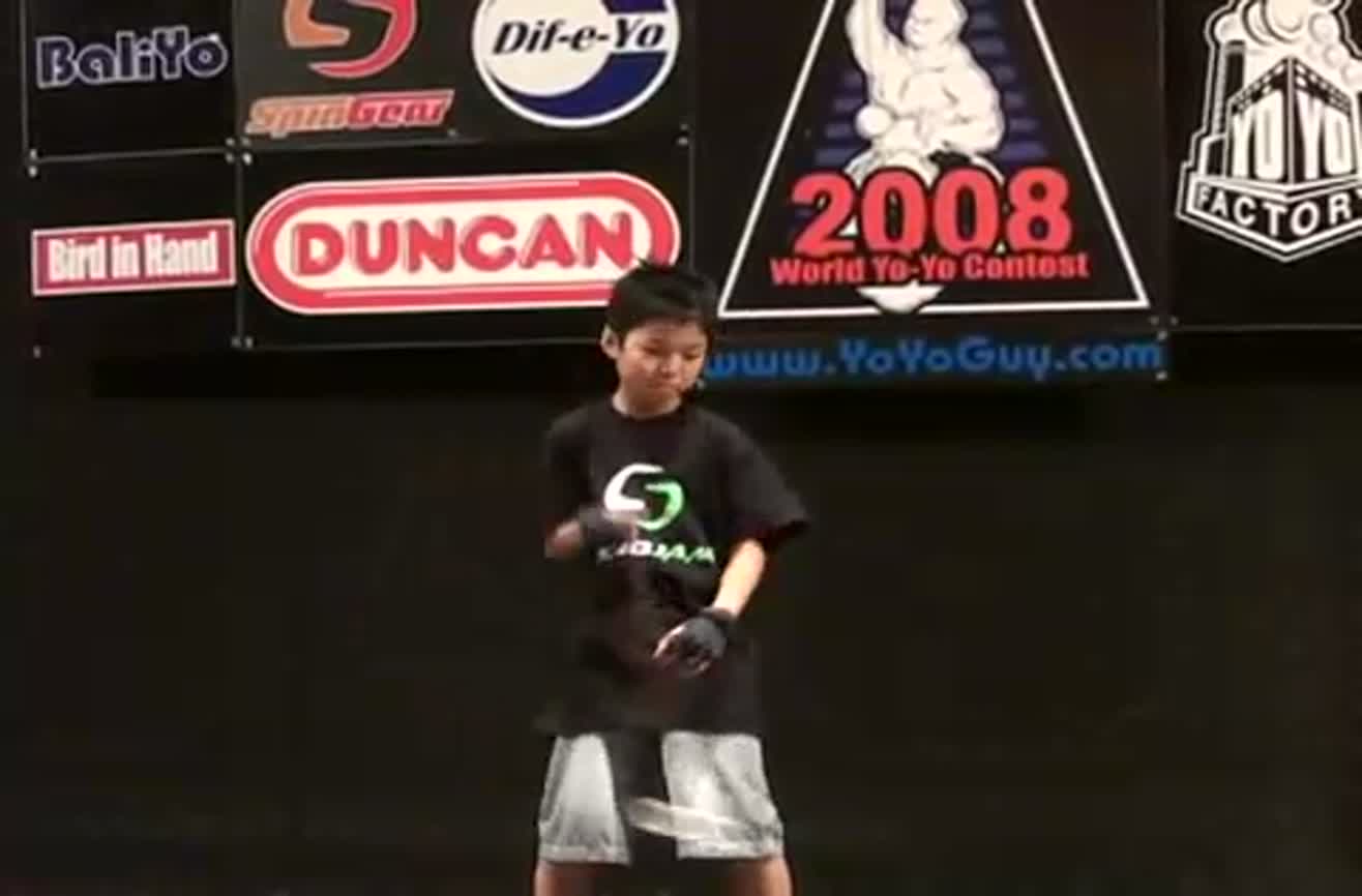10-year-old yo-yo master.