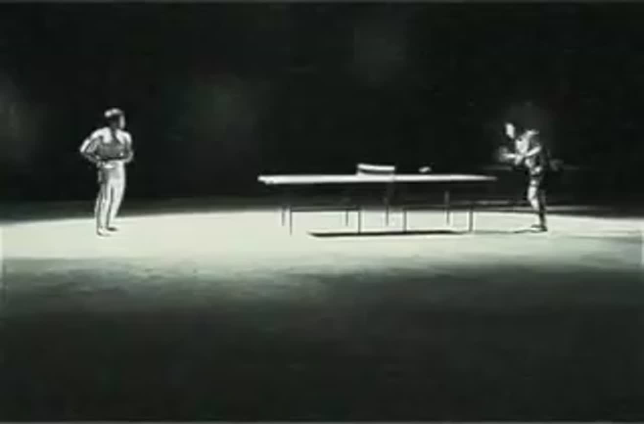 Bruce lee ping pong gif