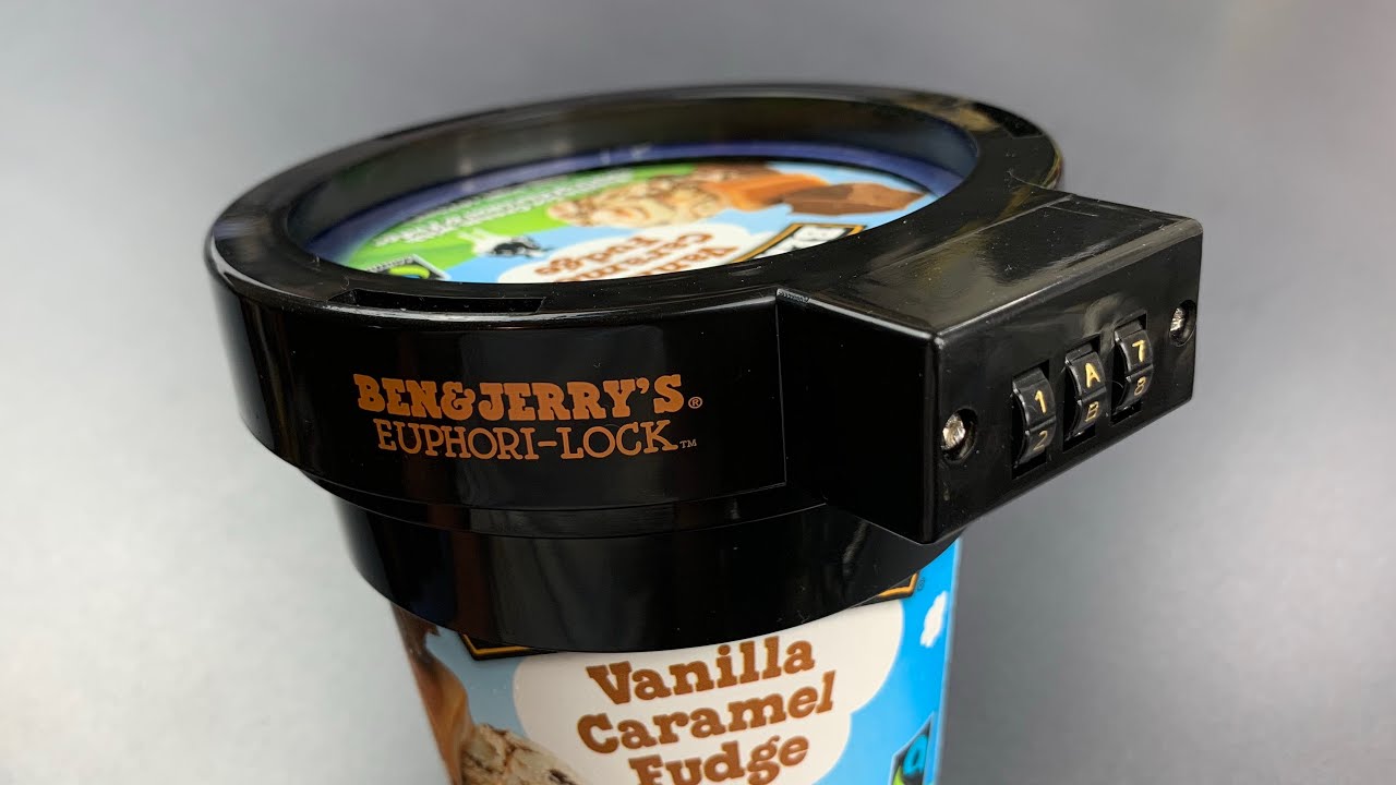 A very simple solution to a Ben & Jerry's ice cream lock