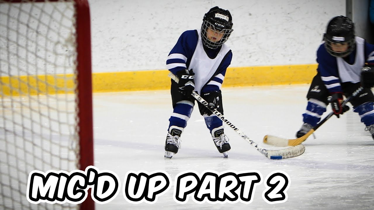 The mic'd up hockey kid is back, and just as adorable