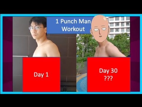 1 punch man training 2025