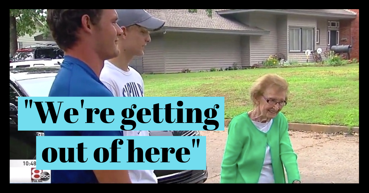 Everyday Heroes 4 Teen Boys Save 90YearOld Neighbor From a Deadly Fire