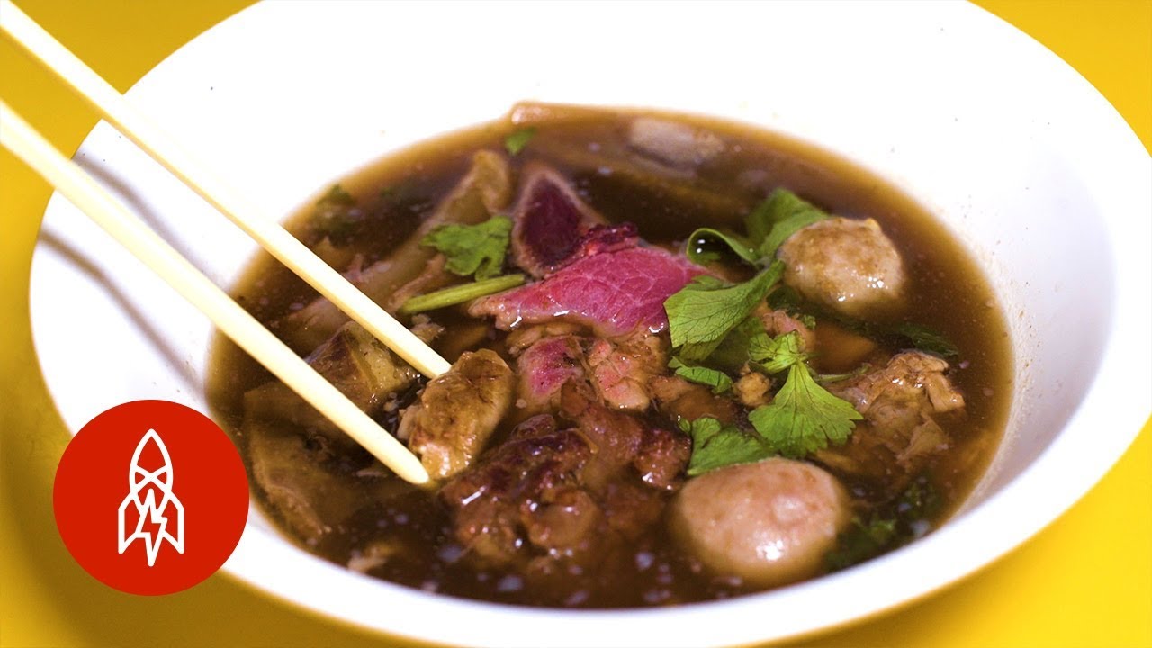 A restaurant in Bangkok has been simmering their renowned beef noodle