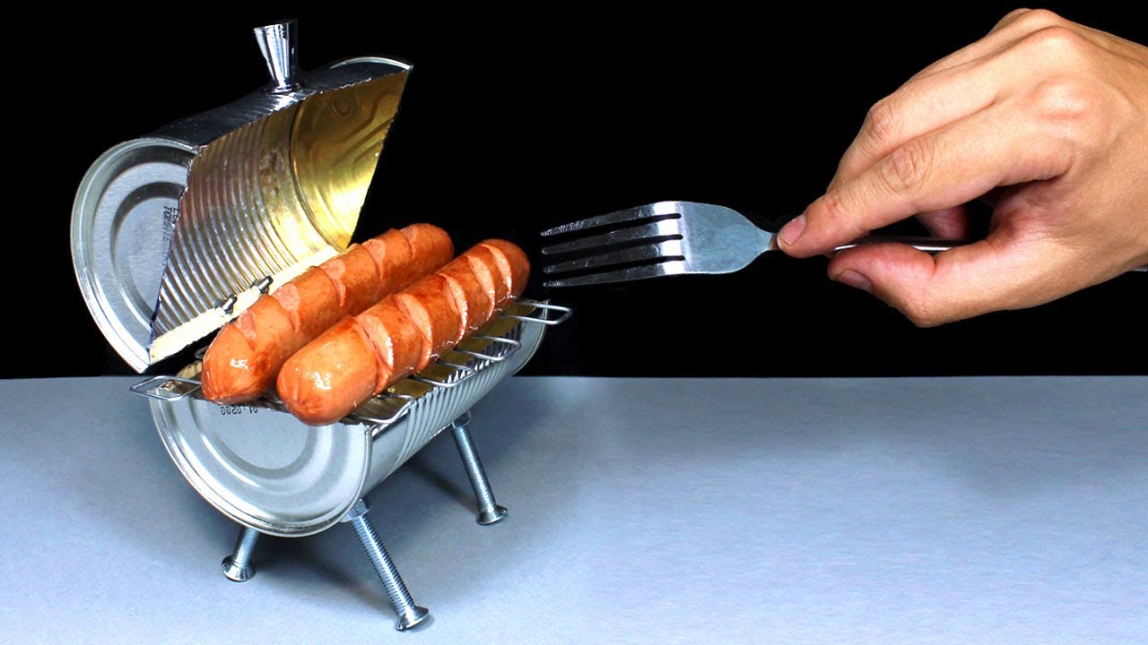 Mini-barbecue Décoratif HobbyFun - Environ 5.5 Cm - Pour Mini-jardin Ou Monde Miniature