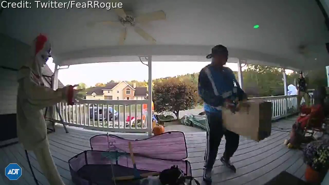 When Halloween decorations go too far