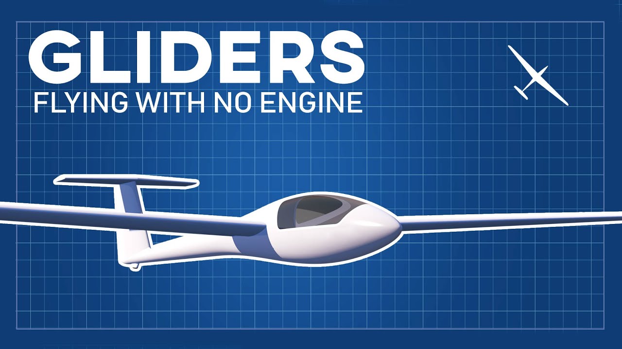 How glider planes fly without propulsion