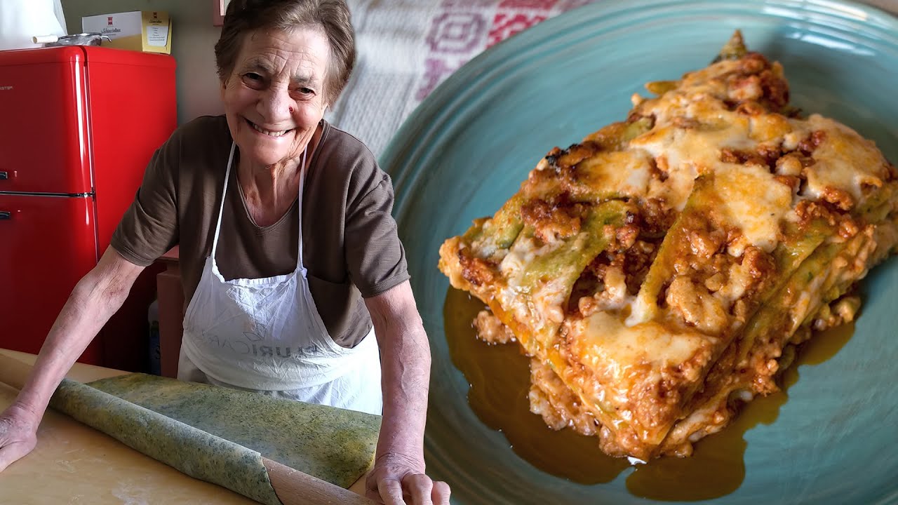 91 Year Old Italian Woman Shares Her Restaurant S Lasagna
