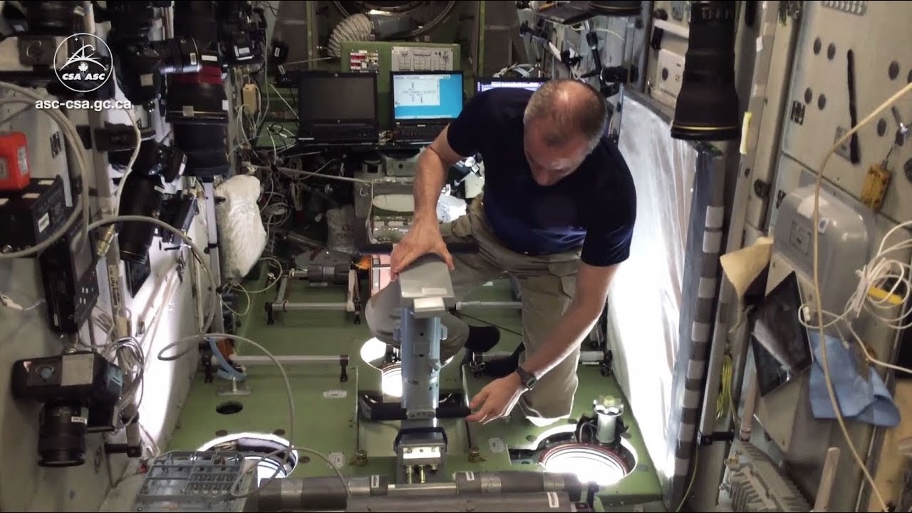 How astronauts weigh themselves in space