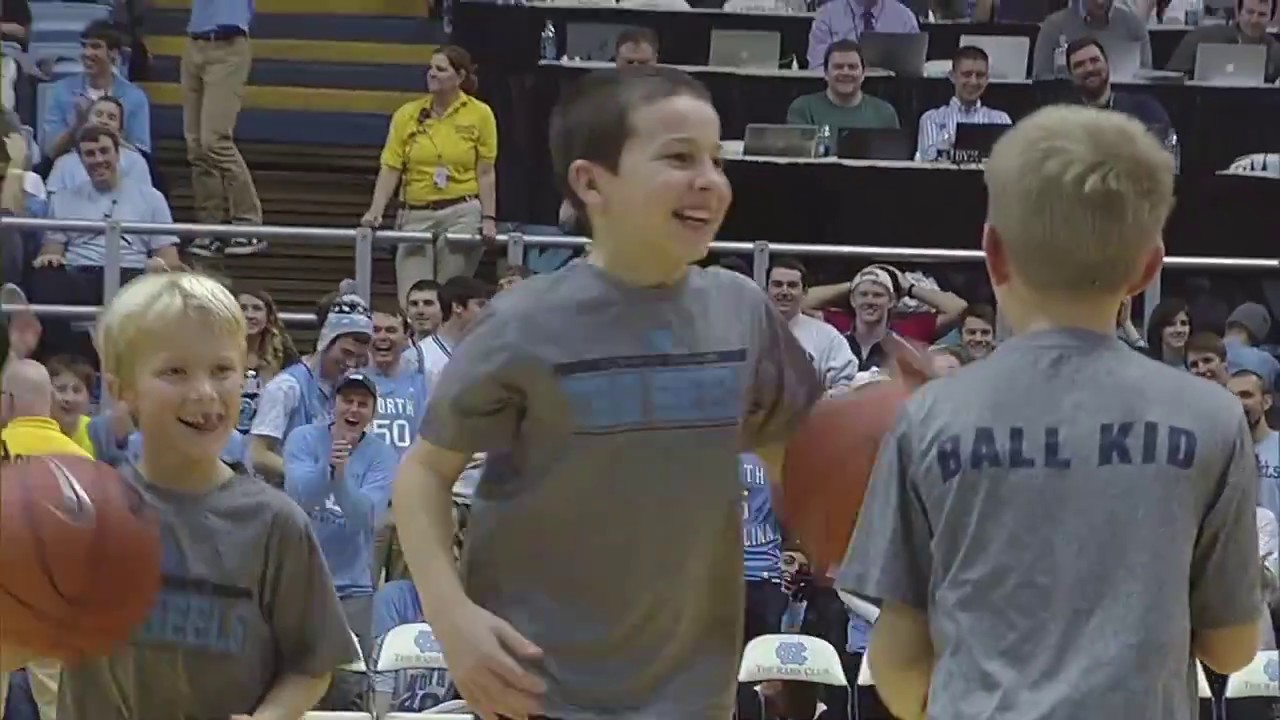 Making 3 straight half court shots