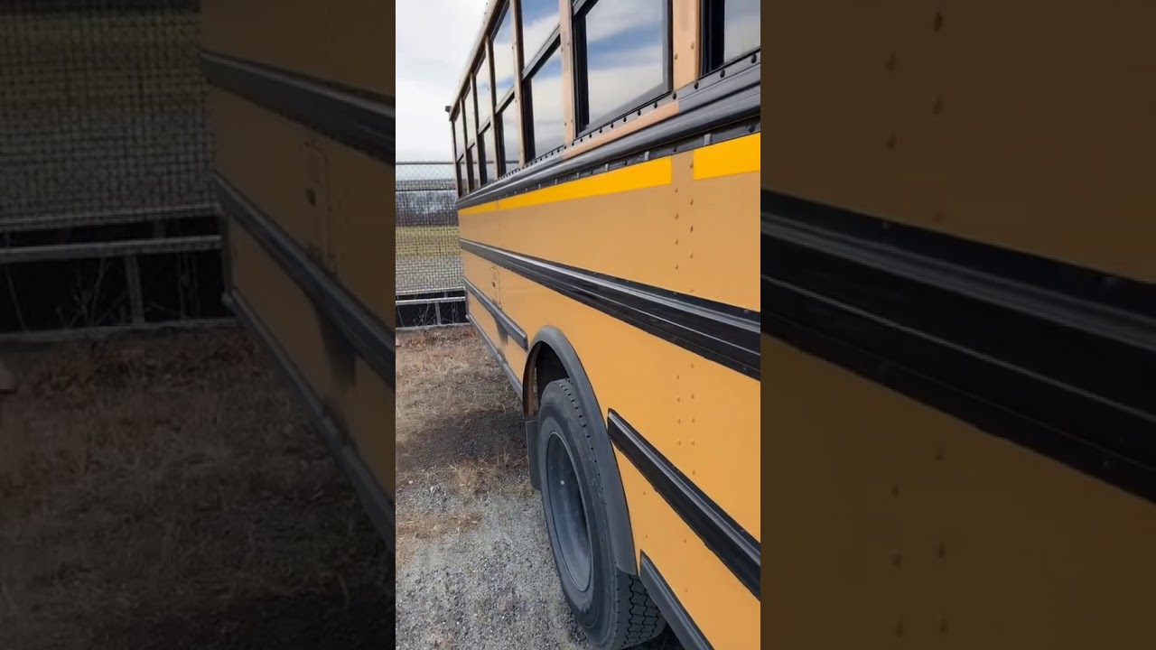 Driver explains the black lines on school buses