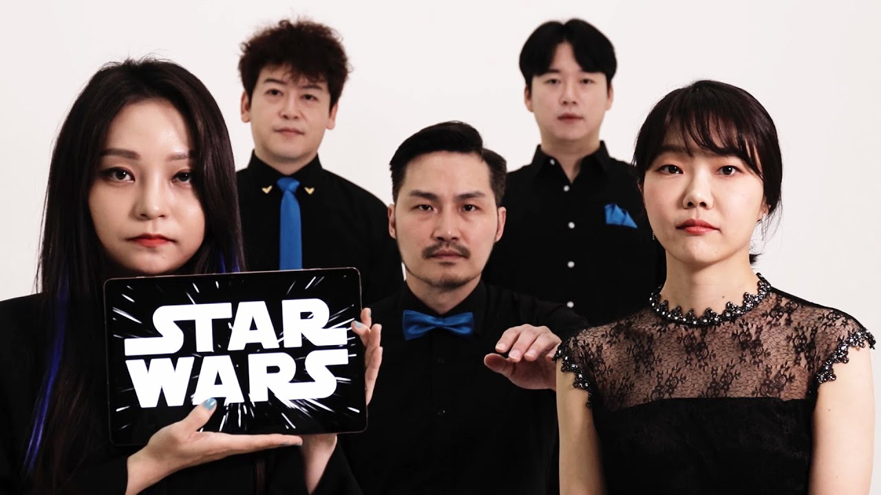 Acapella version of 'Star Wars' theme