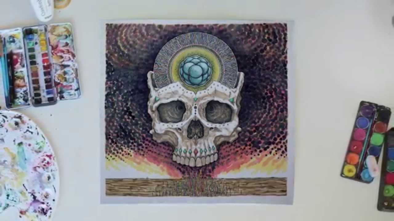 Astonishing painting out of nowhere.