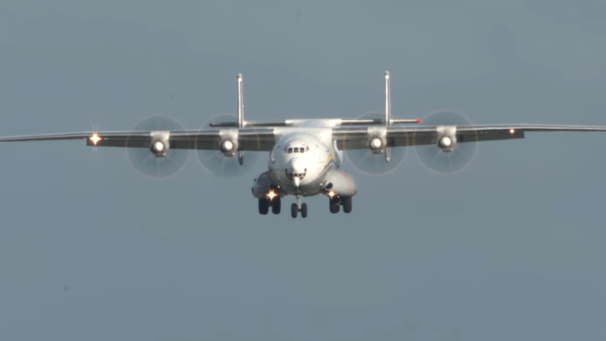 The biggest propeller plane in the world really is a thing to behold.