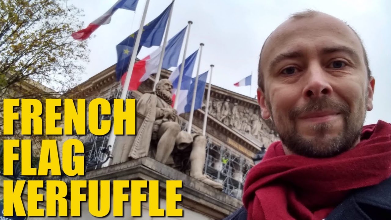 The French flag changed last year and people are just now noticing.